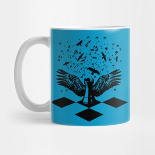 The Rook (Black) Mug